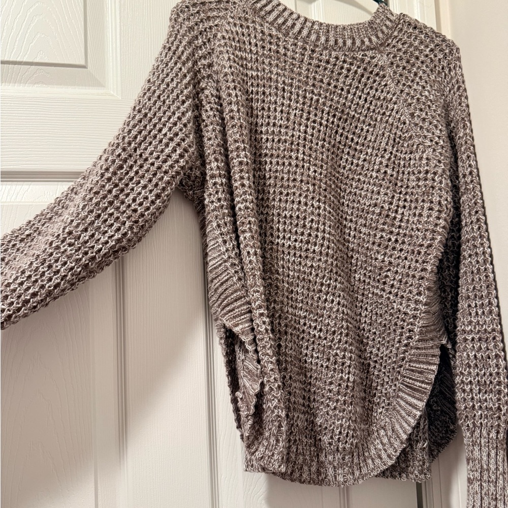 Cozy Knit Sweater - Brown